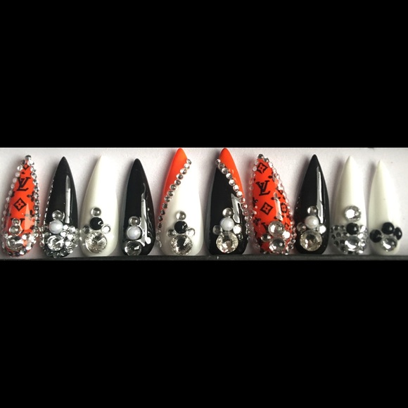 🎃 HollowWeenii Vibinz🎃 Press On Nails -MED15468 - Picture 3 of 11